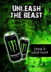 Monster Energy Drink Unleash The Beast Then Go Hunt