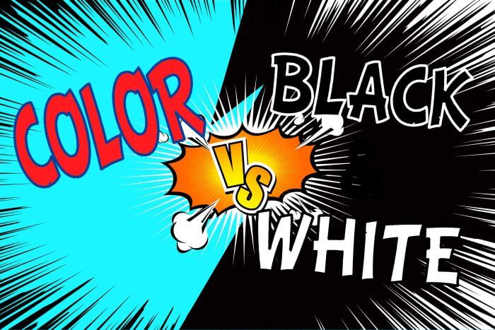 Black and White vs Color.  Which Would You Choose?