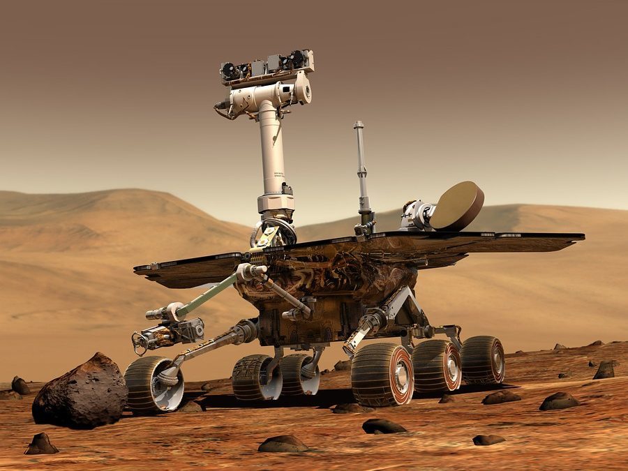 How Do All Mars Rover Images Include A Perfectly Focused SET OF SELFIE STICK SHOTS?