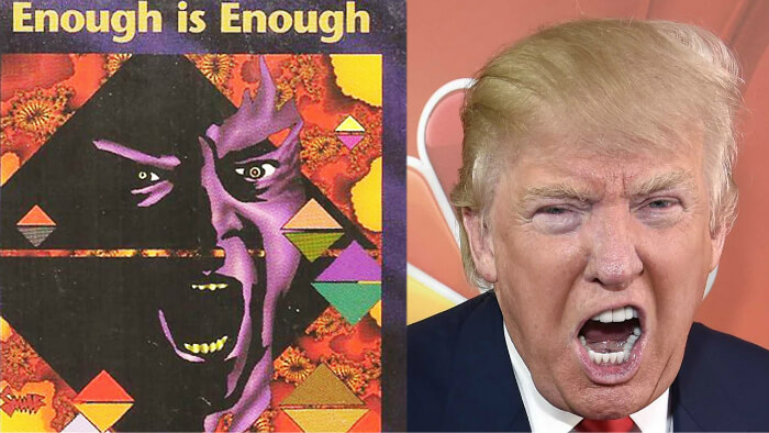 Enough is enough, Donald Trump, Illuminati Card Deck