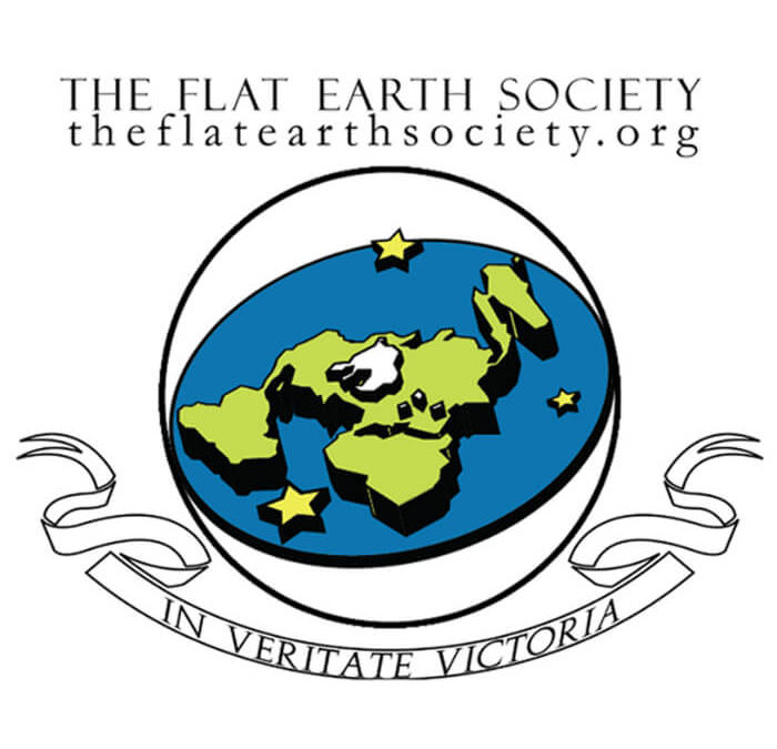 Logo, Flat Earth Society
