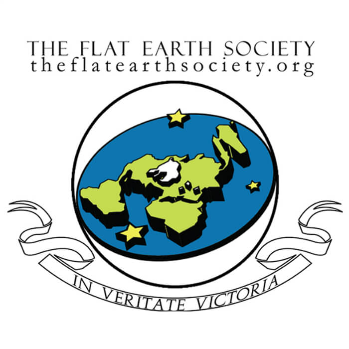 lady from flat earth society