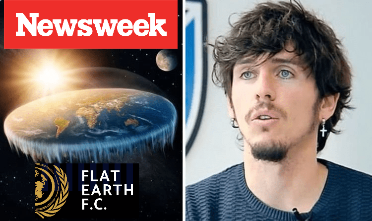 FLAT EARTH FC PRESIDENT TAKES ON THE DOUBTERS: ‘IF THE EARTH IS SPHERICAL, WHY ARE SO MANY PEOPLE SCARED?’
