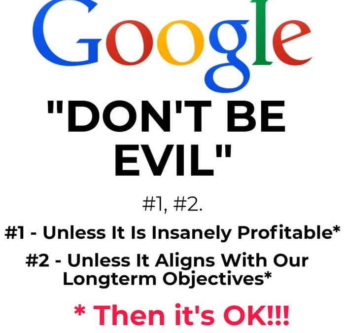 Pure Evil Google Hoaxes Covid-19 Statistics In Real Time